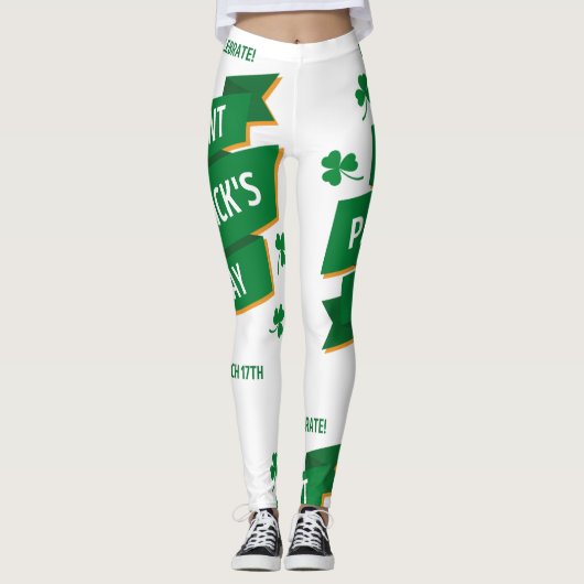 St. Patricks Day Leggings (Vorderseite)
