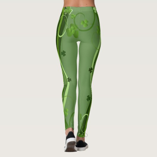 St Patrick's Day Leggings Saint Patrick Pants (Rückseite)
