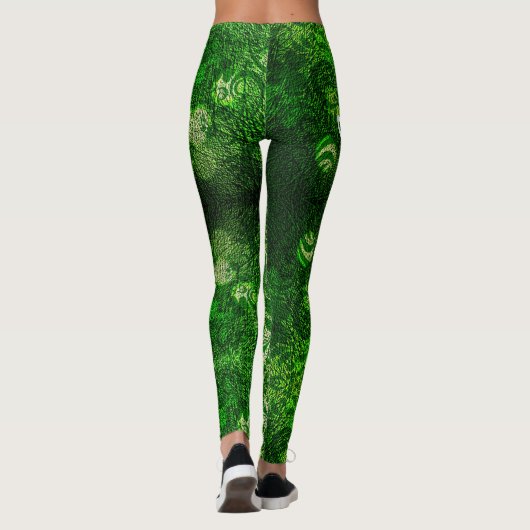 St Patrick's Day Leggings Saint Patrick Pants (Rückseite)