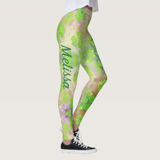 St Patrick's Day Leggings Saint Patrick Pants (Rechts)