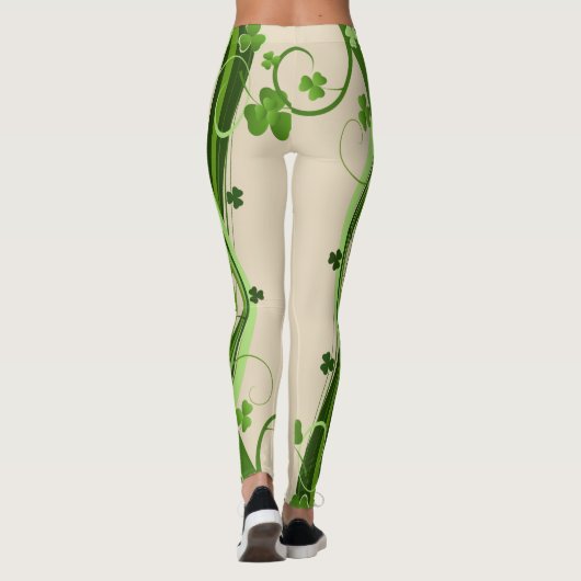 St Patrick's Day Leggings Saint Patrick Pants (Rückseite)
