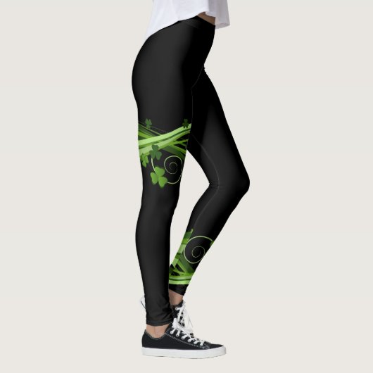 St Patrick's Day Leggings Saint Patrick Pants (Rechts)