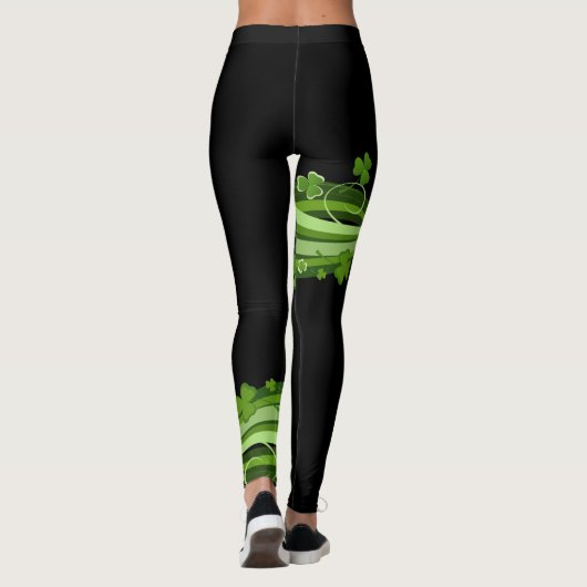 St Patrick's Day Leggings Saint Patrick Pants (Rückseite)