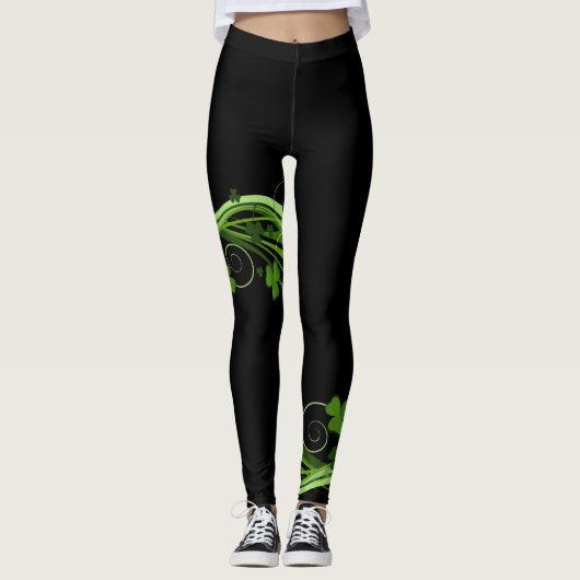 St Patrick's Day Leggings Saint Patrick Pants (Vorderseite)