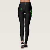 St Patrick's Day Leggings Saint Patrick Pants (Rückseite)