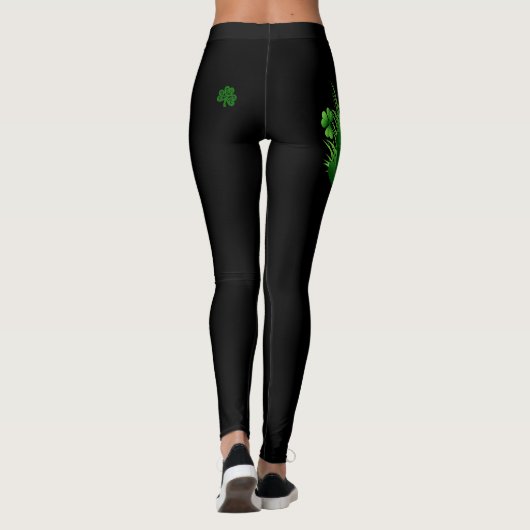 St Patrick's Day Leggings Saint Patrick Pants (Rückseite)