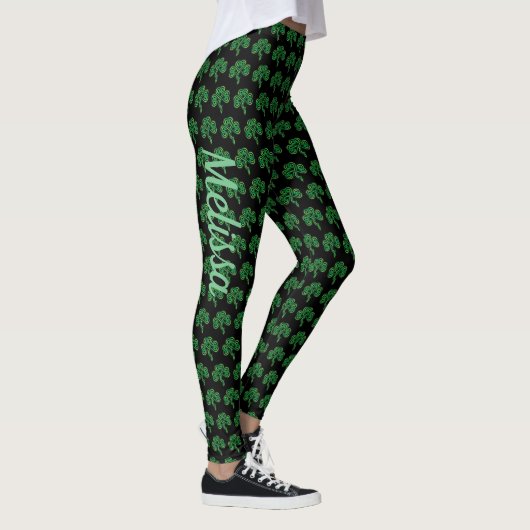 St Patrick's Day Leggings Saint Patrick Pants (Rechts)