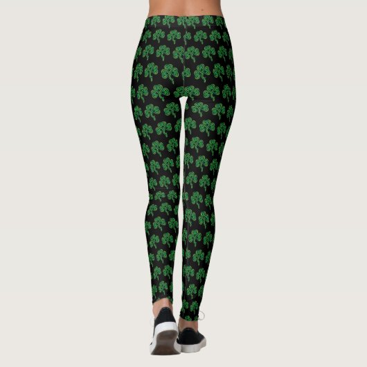St Patrick's Day Leggings Saint Patrick Pants (Rückseite)