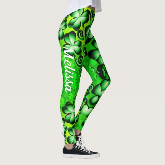 St Patrick's Day Leggings Saint Patrick Pants (Rechts)