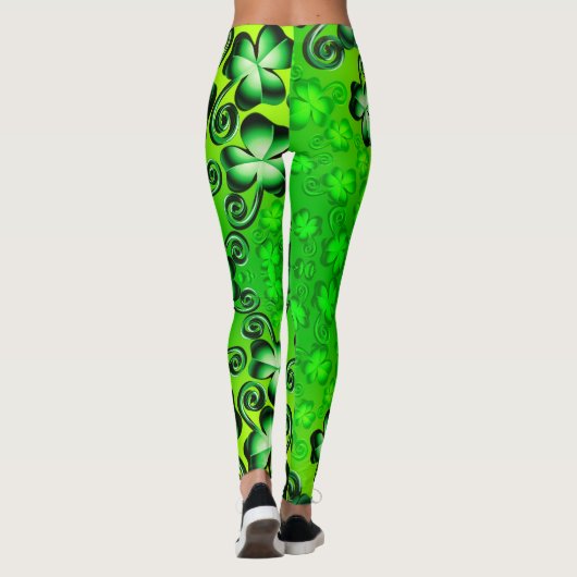 St Patrick's Day Leggings Saint Patrick Pants (Rückseite)