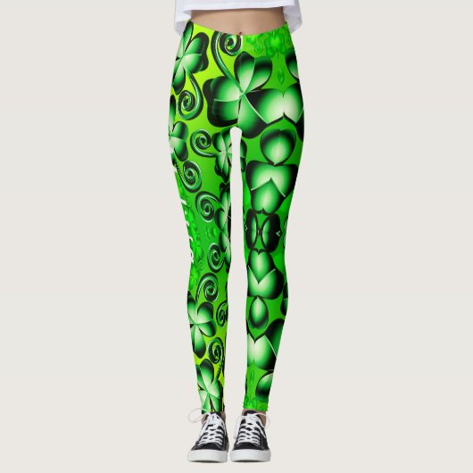 St Patrick's Day Leggings Saint Patrick Pants (Vorderseite)