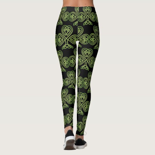 St Patrick's Day Leggings Saint Patrick Pants (Rückseite)