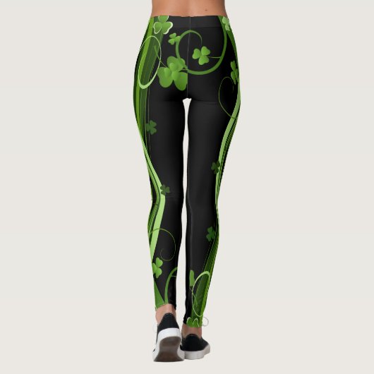 St Patrick's Day Leggings Saint Patrick Pants (Rückseite)