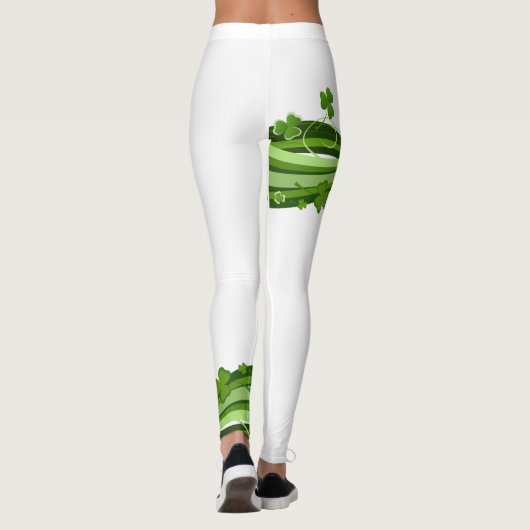 St Patrick's Day Leggings Saint Patrick Pants (Rückseite)