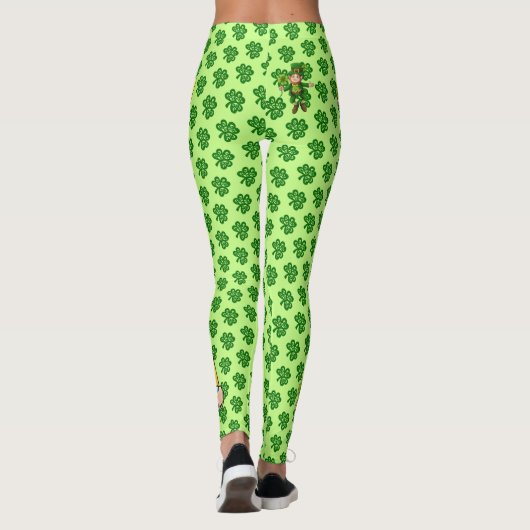 St Patrick's Day Leggings Saint Patrick Pants St. (Rückseite)