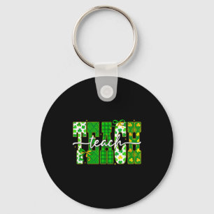St. Patricks Day Lehr-Shirt für Lehrer Frauen Mädc Schlüsselanhänger