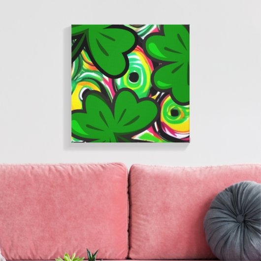 St. Patrick's Day Leinwanddruck (Insitu (Wohnzimmer))
