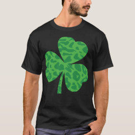 St. Patrick's Day Leopard Kleeblatt Shirt - Cheeta