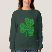 St. Patrick's Day Leopard Kleeblatt Shirt - Cheeta (Vorderseite)