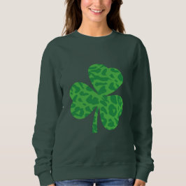 St. Patrick's Day Leopard Kleeblatt Shirt - Cheeta
