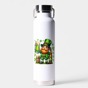 St. Patrick's Day Leprechaun Bier Design-65218 Trinkflasche