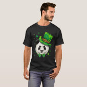 St Patrick's Day Leprechaun Giant Panda Bear Shamr T-Shirt (Vorne ganz)