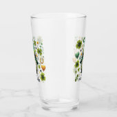 St Patricks Day Leprechaun Gnome Glas (Rechts)