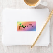 St Patrick's Day Leprechaun Gold Address Label Adressaufkleber (Insitu)