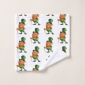 ST. PATRICK'S DAY LEPRECHAUN Handtuchhandtuch Set (Waschlappen)