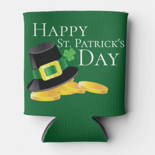 St. Patrick's Day Leprechaun Hat & Gold Coins Dosenkühler