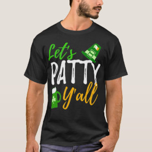 St Patricks Day Leprechaun Hat Green Beer Lasse T-Shirt