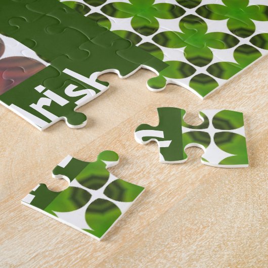 St Patricks Day Leprechaun Hat Monogram Irish Luck Puzzle (Seite)