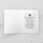 St. Patrick's Day Leprechaun Karte (Innenseite)