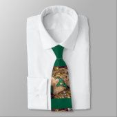 St. Patricks Day Leprechaun Katze Krawatte (Gebunden)