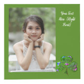 St. Patrick's Day Leprechaun Kleeblatt Foto Cube Würfel (Rechts)