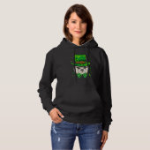 St Patrick's Day Leprechaun Otter Shamrock Otter   Hoodie (Vorne ganz)