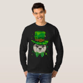 St Patrick's Day Leprechaun Otter Shamrock Otter I T-Shirt (Vorne ganz)