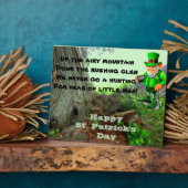 ST. PATRICK'S DAY LEPRECHAUN POEM FOTOPLATTE (Seite)