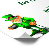 ST. PATRICK'S DAY LEPRECHAUN POEM POSTER (Ecke)