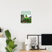 ST. PATRICK'S DAY LEPRECHAUN POEM-Poster Poster (Heimbüro)