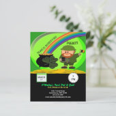 St. Patrick's Day Leprechaun, Pot Gold Paper (Stehend Vorderseite)