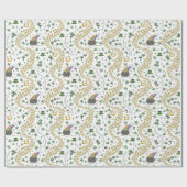 St. Patrick's Day Leprechaun Pot of Gold Geschenkpapier (Flach)