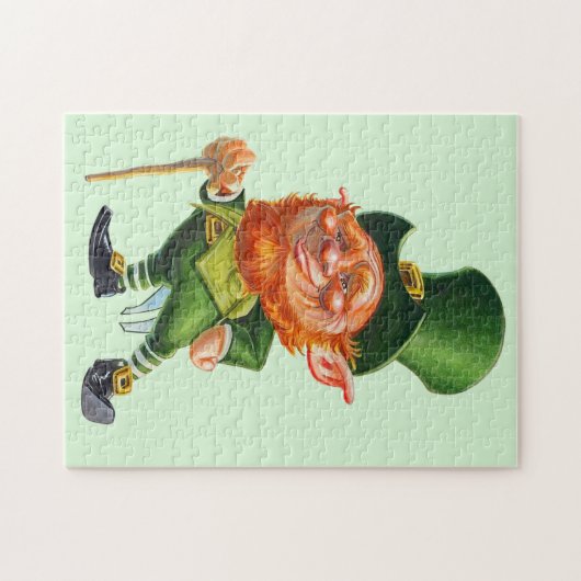 ST. PATRICK'S DAY LEPRECHAUN PUZZLE (Horizontal)