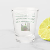 ST. PATRICK'S DAY LEPRECHAUN RHYME Showglas Schnapsglas (Rückseite)