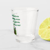 ST. PATRICK'S DAY LEPRECHAUN RHYME Showglas Schnapsglas (Rechts)