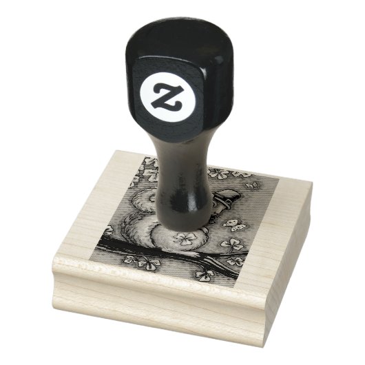 ST. PATRICK'S DAY LEPRECHAUN SQUIRREL RUBBER BRIEF GUMMISTEMPEL (Stempel)