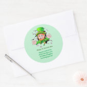 St. Patrick's day leprechaun Sticker (Umschlag)