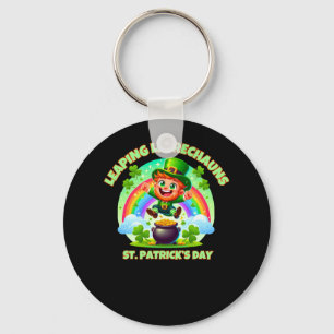 St. Patrick's Day Leprechaun Sticker Schlüsselanhänger