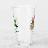St. Patrick's Day Leprechaun w/Text Glas (Links)