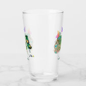 St. Patrick's Day Leprechaun w/Text Glas (Rechts)